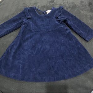 Hanna Andersson Corduroy Long-Sleeve Girls Dress